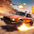 Sobrevivência de carro: jogo de tiro de guerra PvP