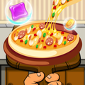 Jogo criativo de pizza