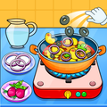 Kitchen Set Kit Cooking Games