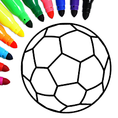 Livro de colorir de futebol-IX