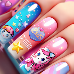 Girls Nail Salon - Nail Games-DX