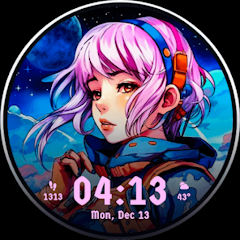 Anime Watchface for Wear OS-sP