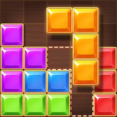 Block Puzzle: Wooden Jewel-uf