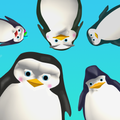 Pinguins Felizes 3D