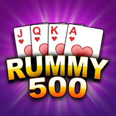 Rummy 500 card offline game-0X